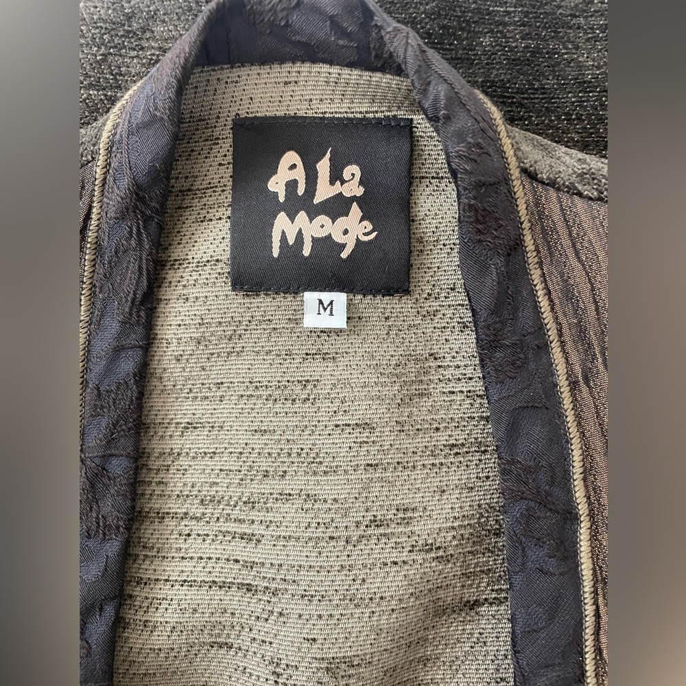 A Ka Mode Patchwork, Wearable Art, Jacket, Blazer… - image 7